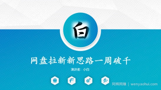 网盘拉新新思路一周破千，长久管道收益