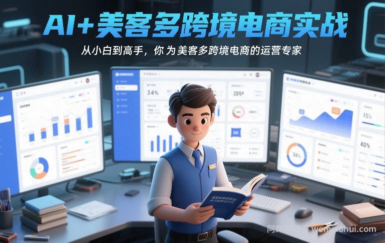 AI+美客多跨境电商实战，从小白到高手，你也可以成为美客多跨境电商的运营专家