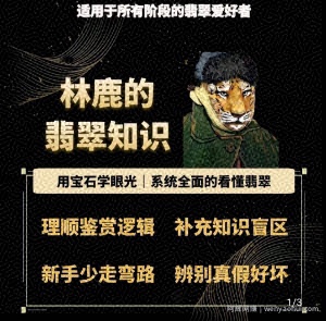 林鹿的翡翠知识，​用宝石眼光，系统全面的看懂翡翠