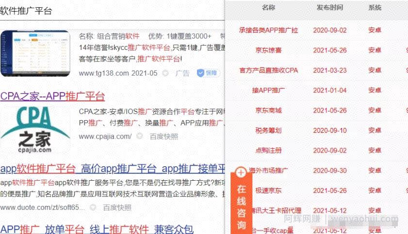 暴利CPA賺米项目，平台每天进账200+