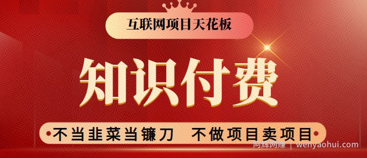 2024互联网项目天花板，新手小白也可以通过知识付费月入10W，实现财富自由