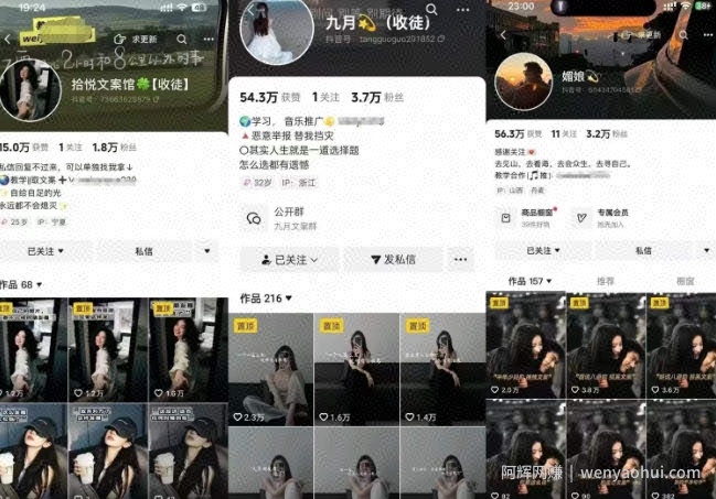 抖音图文文案赛道新玩法，快速养号起号，广告收益分成+橱窗带货+教学收徒等