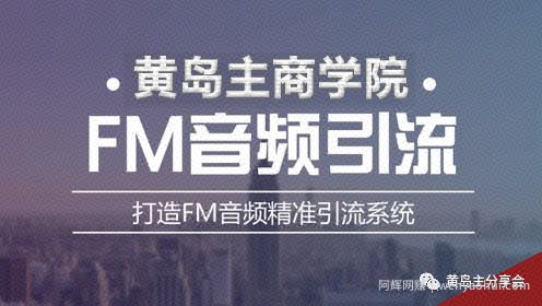 黄岛主《FM音频引流特训营1.0》亲身操作每天30-50量，转化超级高~【完结】