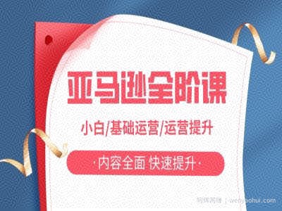 亚马逊全阶课,小白/基础运营/运营提升,内容全面,快速提升