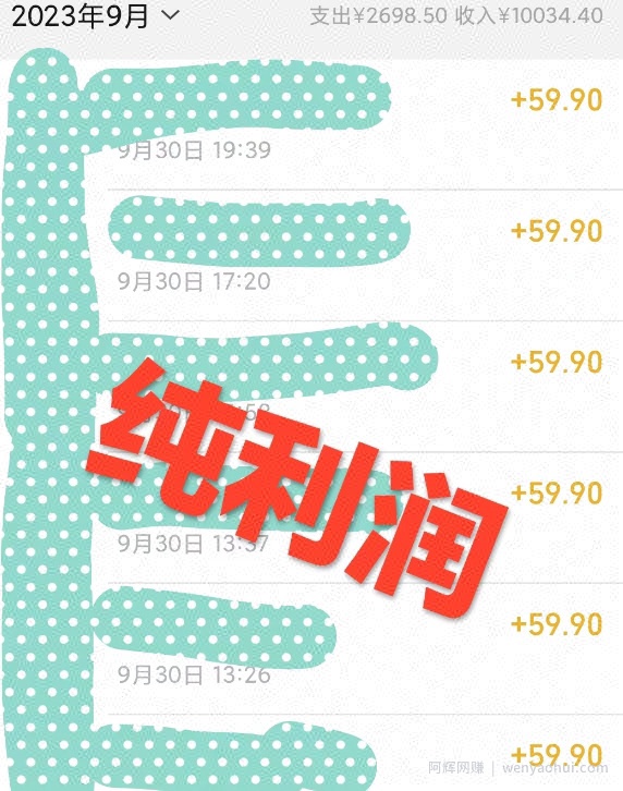 卖恢复近视教程1单59.9，1个月净赚10034.4元？0基础可上手