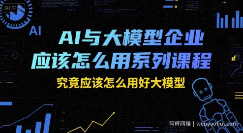 AI与大模型企业应该怎么用系列课程，究竟应该怎么用好大模型