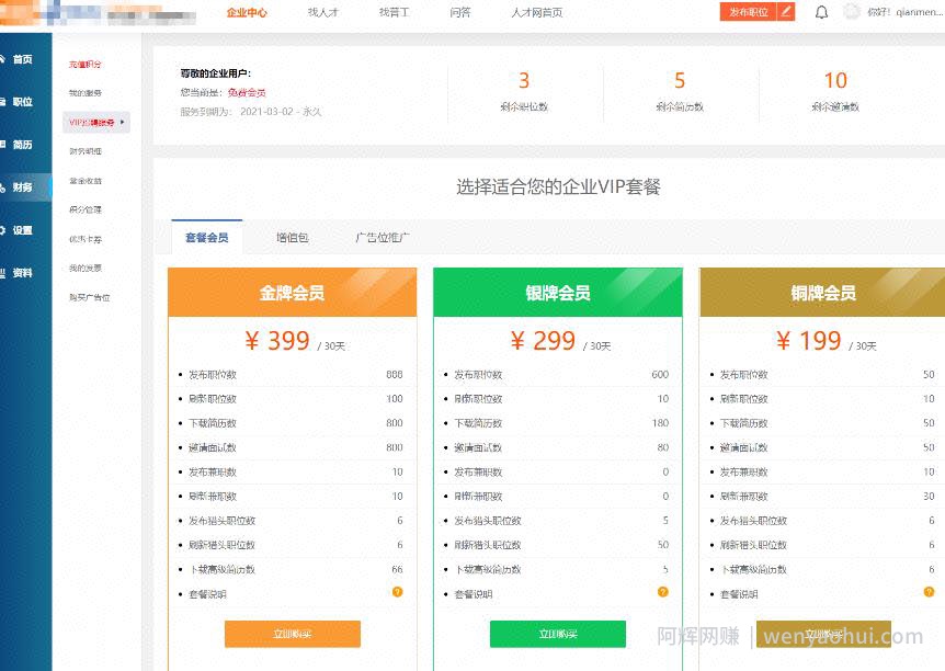千梦网创108计第36计：当地人才招聘网，一个年入50W的战友实操案例