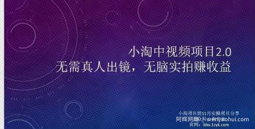 小淘项目组网创永久会员，绝对是具有实操价值的，适合有项目做需要流程【持续更新】