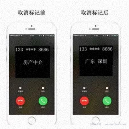 取消电话标记，月入数万的无本项目