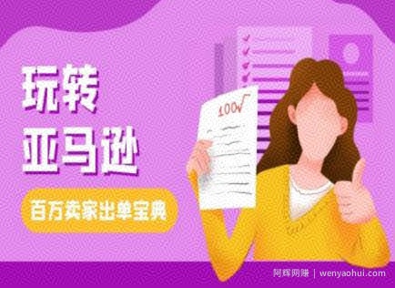 教你玩转亚马逊，跨境电商亚马逊教程，百万卖家出单宝典