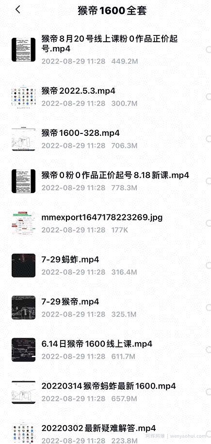 猴帝价值1600线上课，8月18-20号0粉0作品正价起号