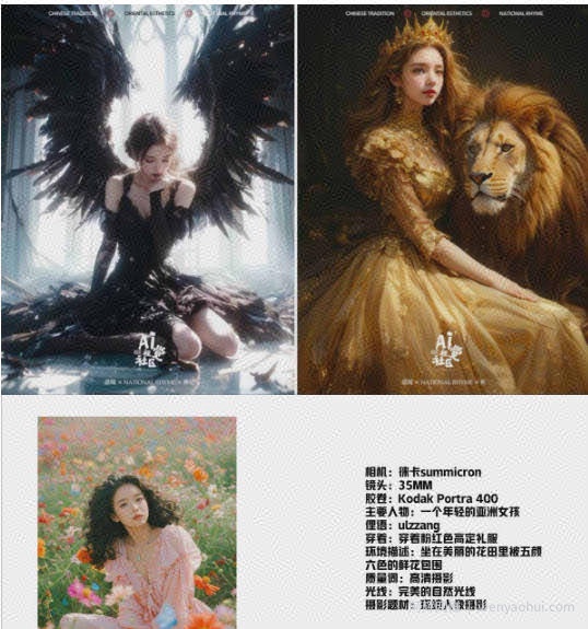 AI摄影商业视觉Midjourney+Stable Diffusion训练营，教程+软件+模型