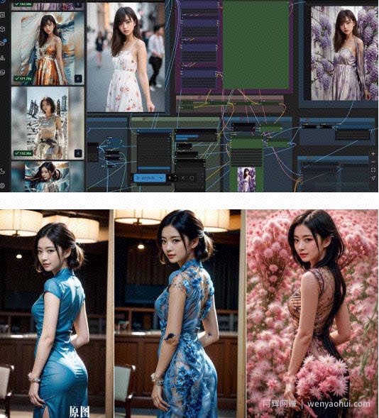 ComfyUI人像写真摄影工作流：本地一键部署，换装换场景换脸全搞定，影楼效率翻倍