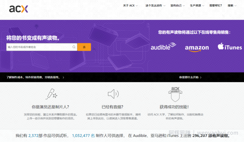 国外网创项目：国外有声书项目，一小时最低250美元起