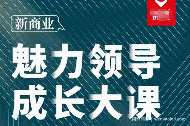 张琦·新商业魅力领导成长大课2023新版，高效管理必修课（30节）