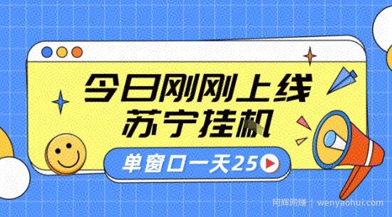 苏宁全自动采集挂G项目 稳定可批量 单窗口收益30+ 附教程【揭秘】