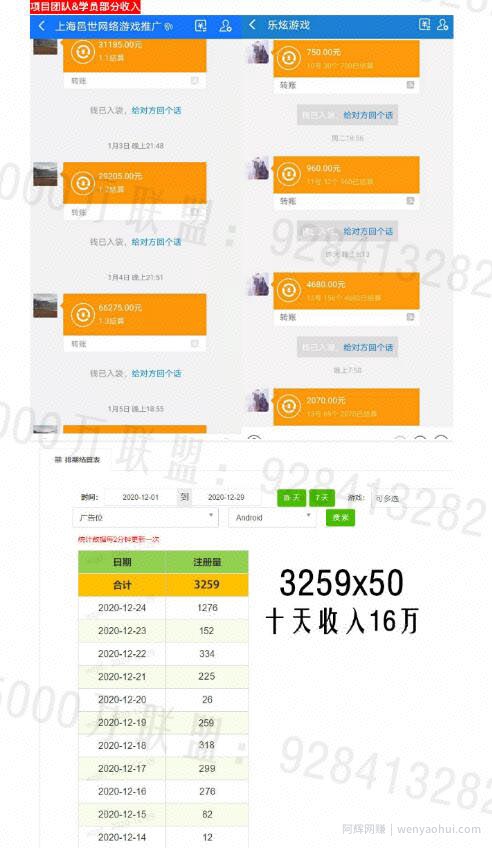 5000万联盟：游戏托推广项目，无门槛，兼zhi操作每天1000+收入