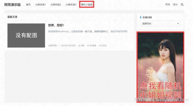 阿亮网创72计第50计：小姐姐随机播放，老斯基站变现必备