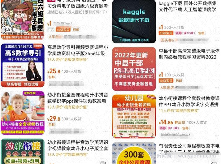 日撸300+思路！卖项目资料玩法详细教程！干货满满分享给你！