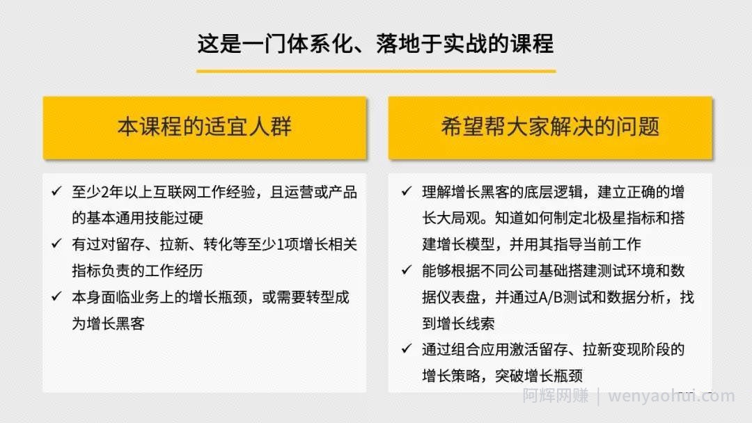 三节课《高阶增长黑客实战营 》全套课程（视频+文档）价值1699元